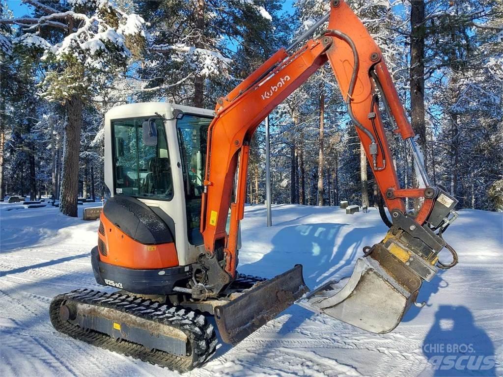 Kubota U25-3 Minigrävare < 7t