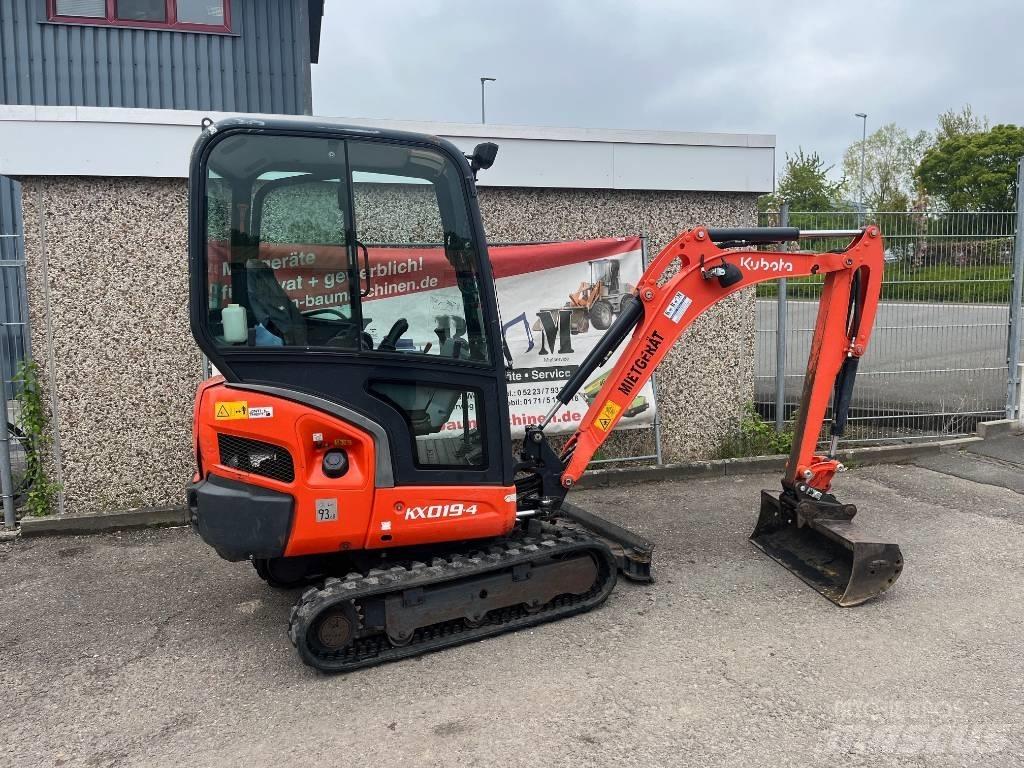 Kubota KX019-4 Minigrävare < 7t