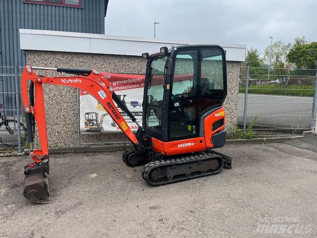 Kubota KX019-4 Minigrävare < 7t