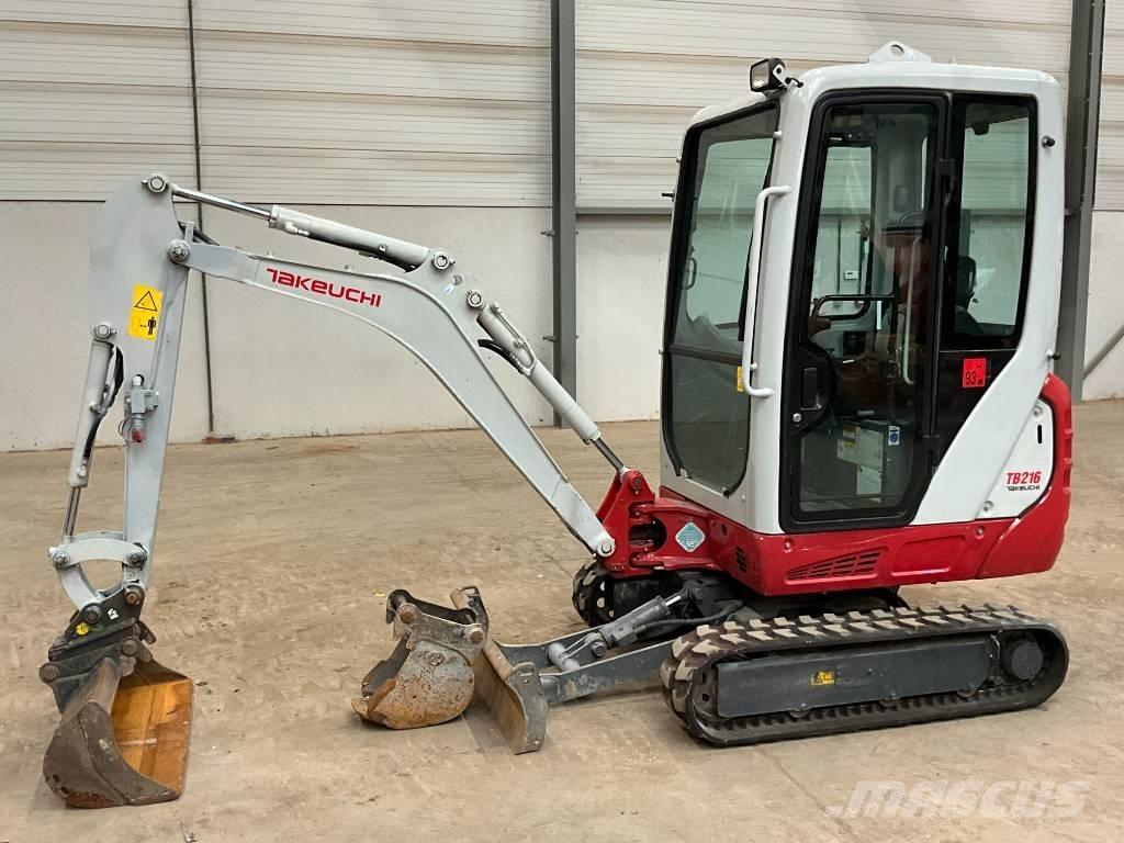 Takeuchi TB 216 Minigrävare < 7t