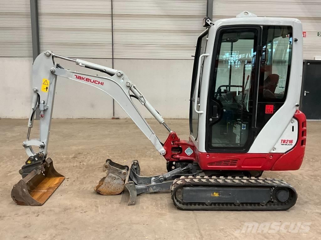 Takeuchi TB 216 Minigrävare < 7t