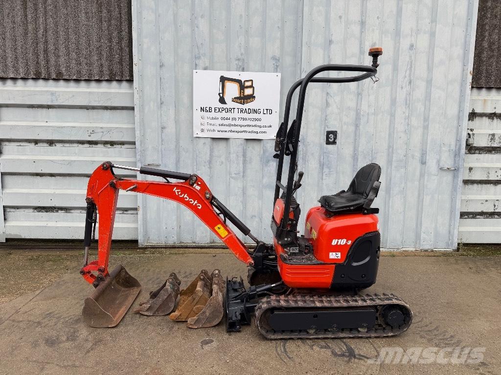 Kubota U 10 Minigrävare < 7t