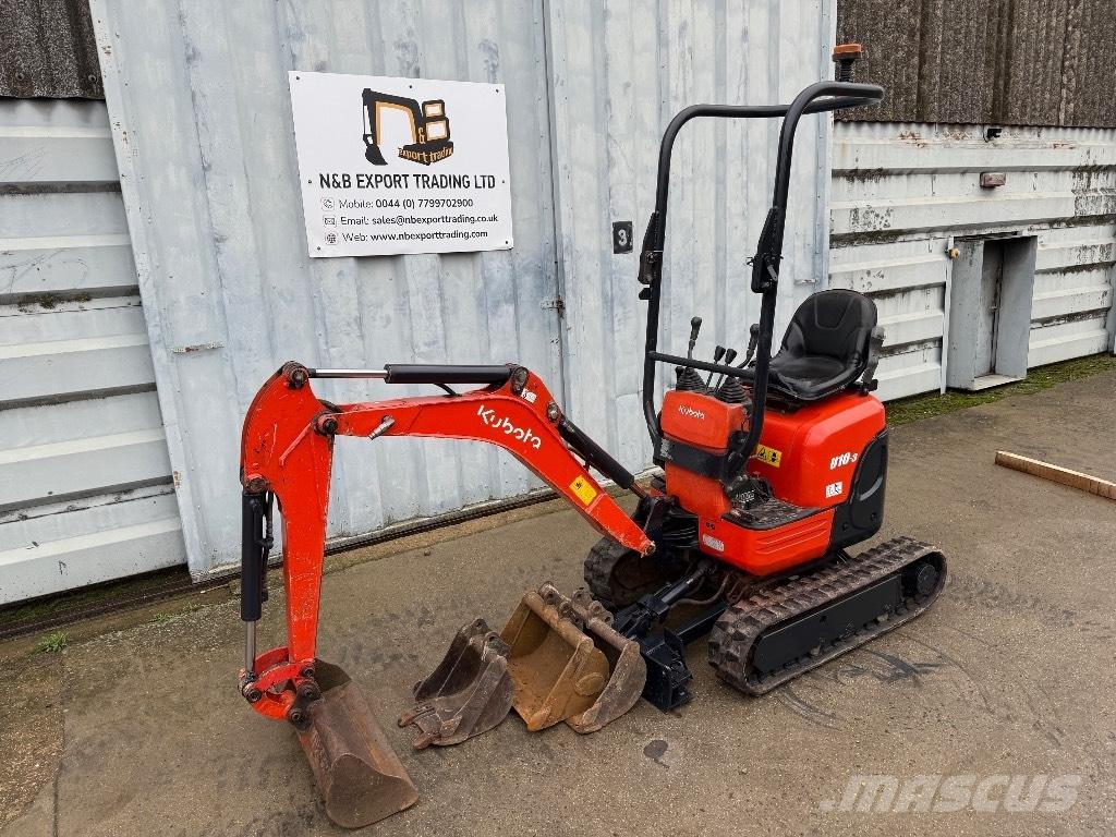 Kubota U 10 Minigrävare < 7t