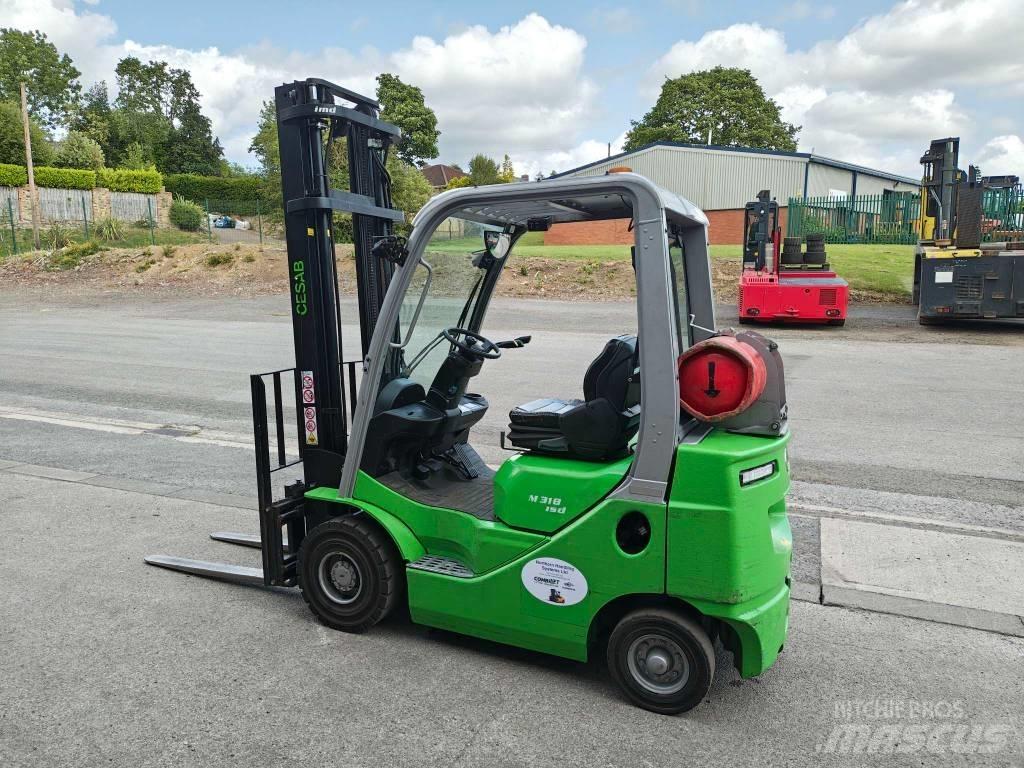 Cesab M 318 G Gasolmotviktstruckar