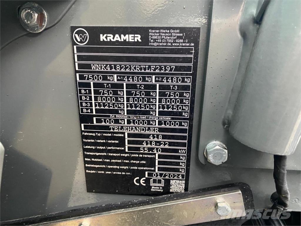 Kramer KT276 Teleskoplastare
