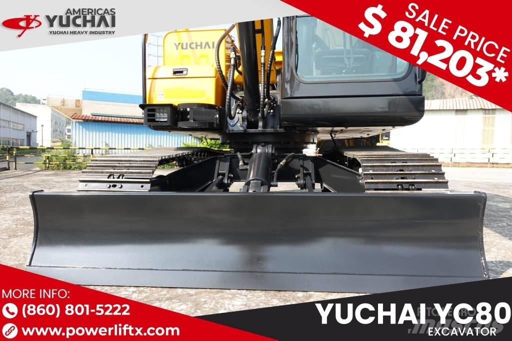 Yuchai YC80 Bandgrävare