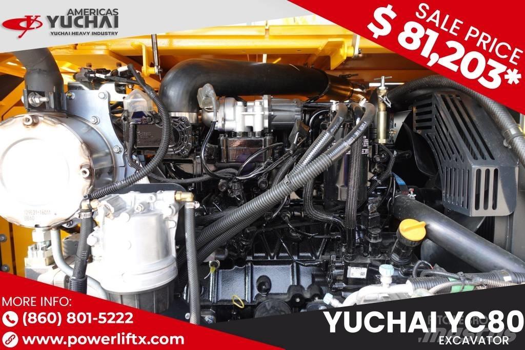 Yuchai YC80 Bandgrävare
