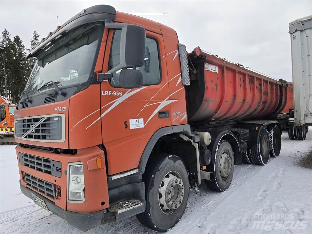 Volvo Fm12 420 8x4 Tippbilar