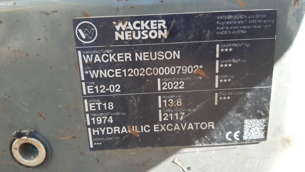 Wacker Neuson ET 18 Bandgrävare