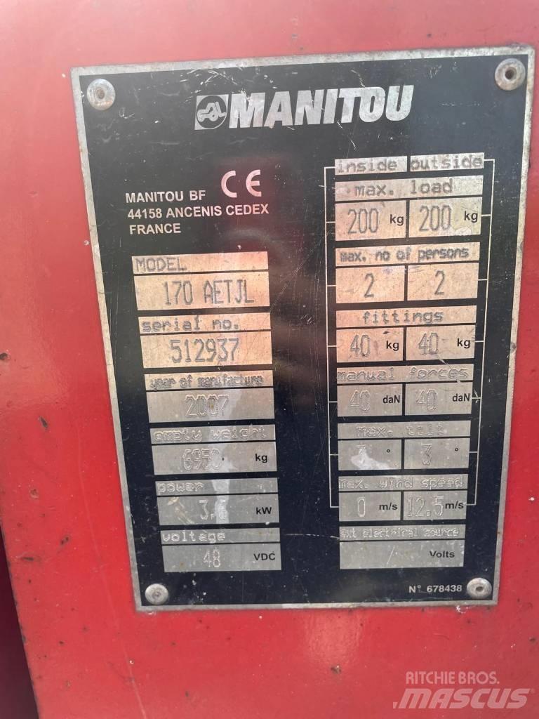 Manitou 170 AETJL Bomliftar