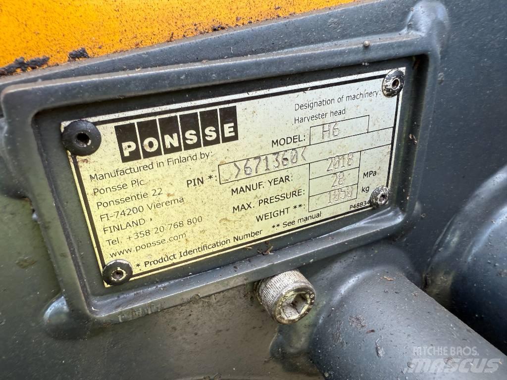 Ponsse ERGO 8W Skördare