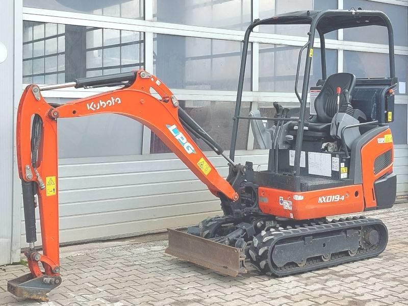 Kubota KX019-4 LPG Minigrävare < 7t