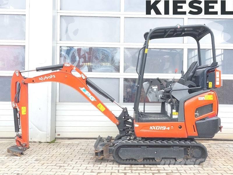 Kubota KX019-4 LPG Minigrävare < 7t