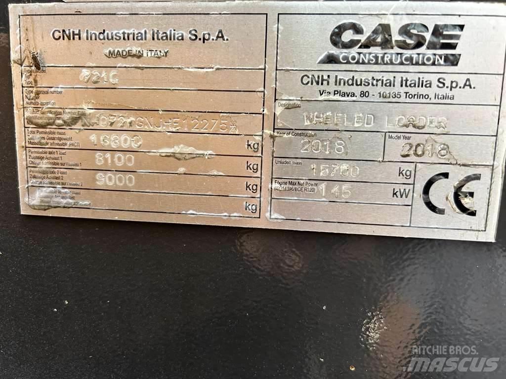 CASE 721G XR Hjullastare