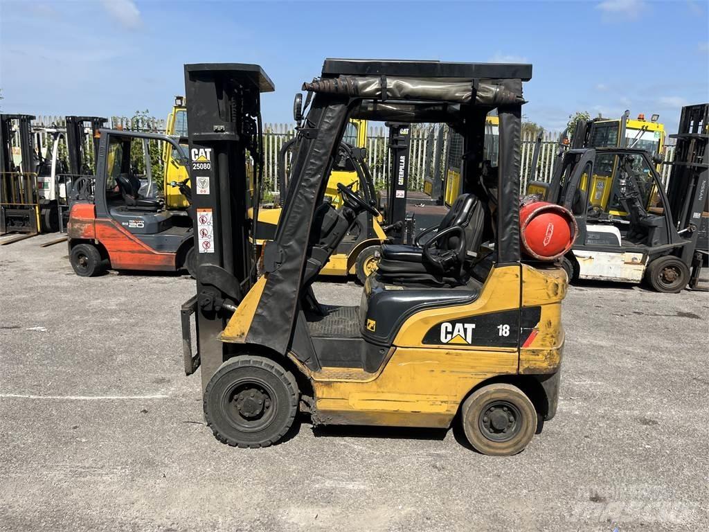 CAT GP18NT Gasolmotviktstruckar