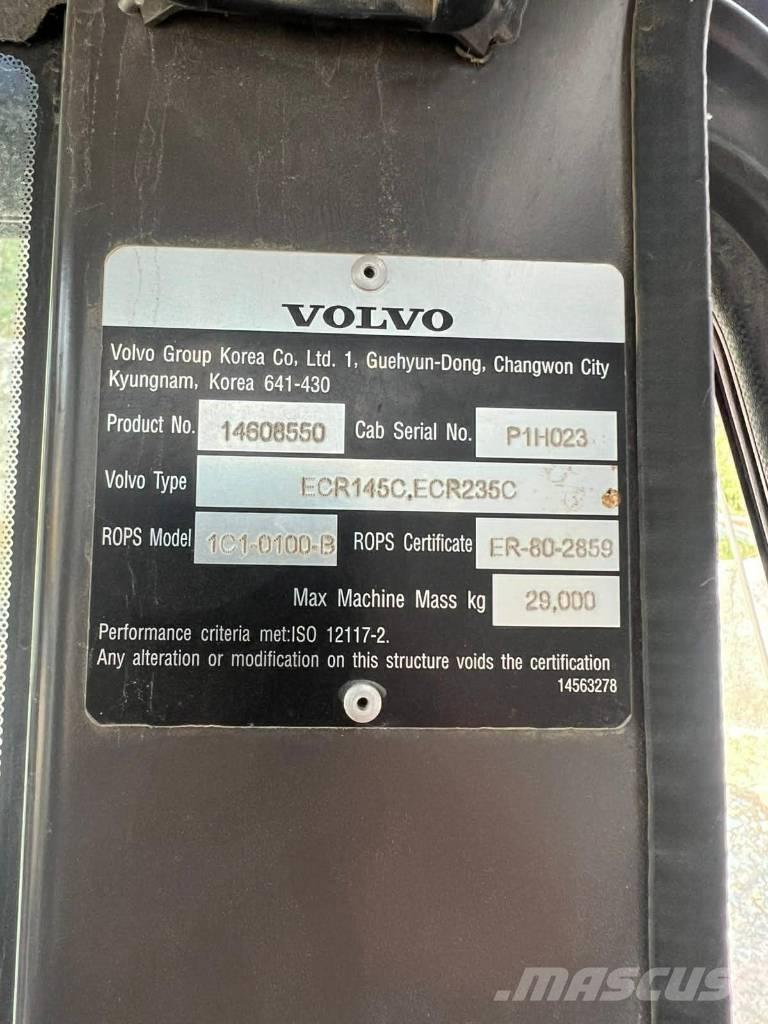 Volvo ECR 235 C L Bandgrävare