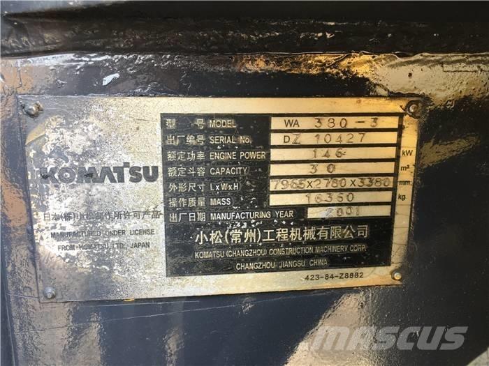 Komatsu WA 380-3 Hjullastare