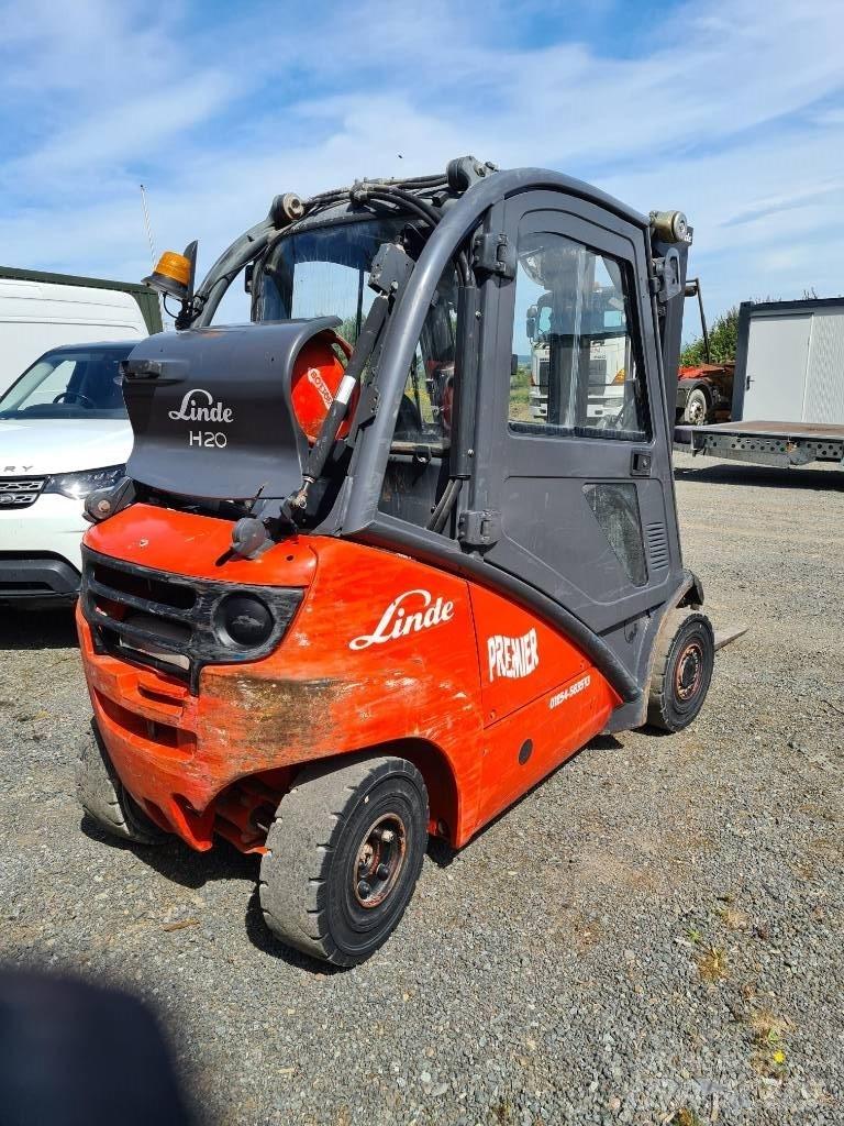 Linde H 20 Gasolmotviktstruckar