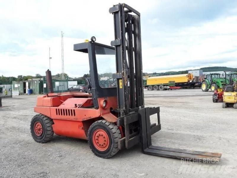 Linde H80D Dieselmotviktstruckar