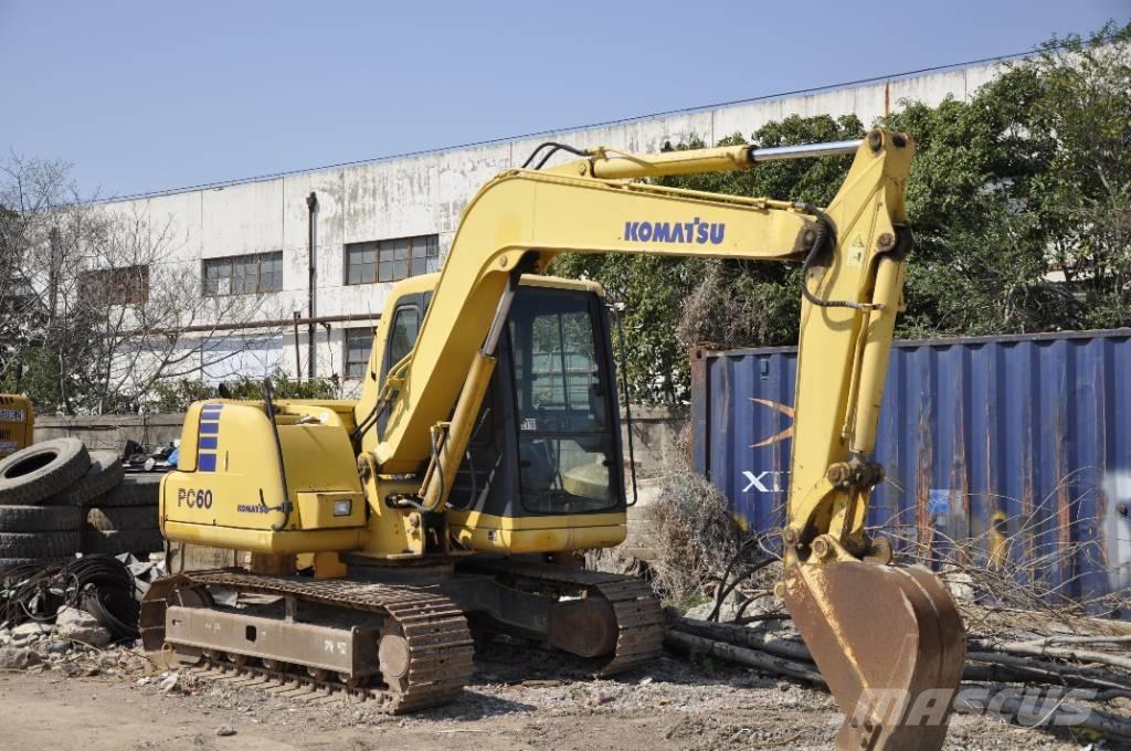 Komatsu PC 60 Bandgrävare