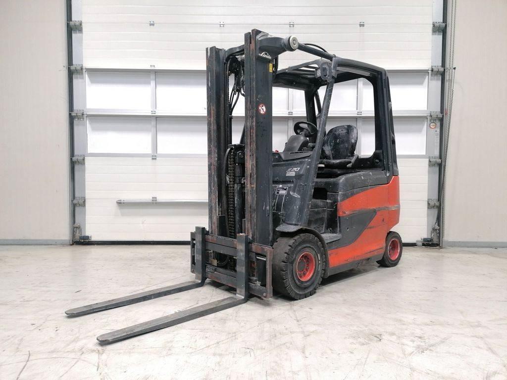 Linde E20H-01/600 Elmotviktstruckar