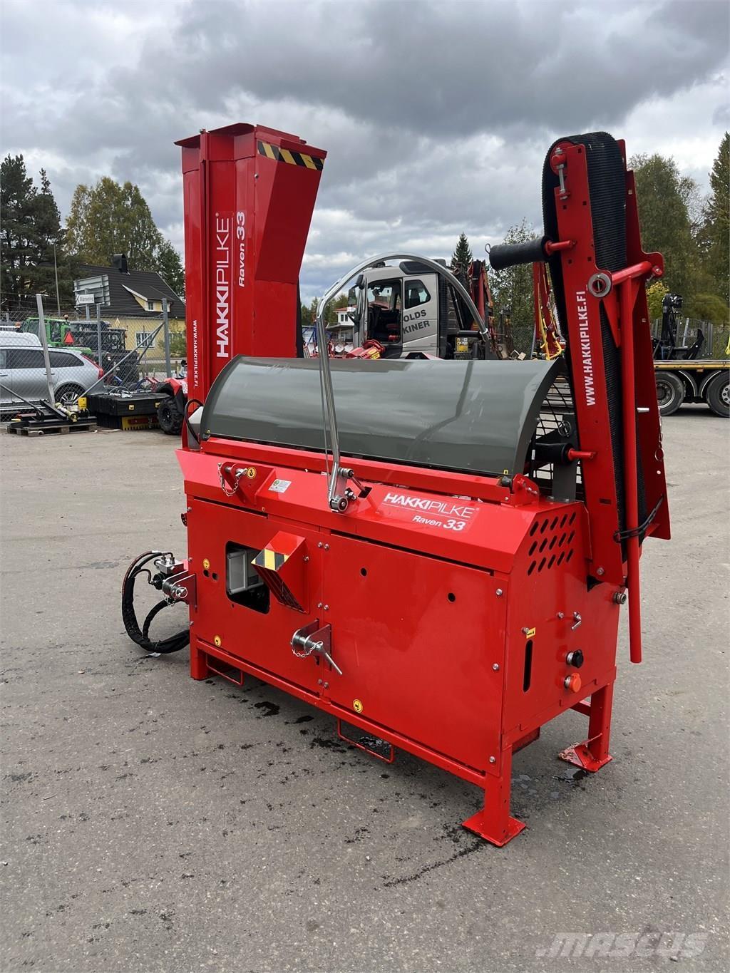 Hakki Pilke Raven 33 Vedklyvar och vedkapar