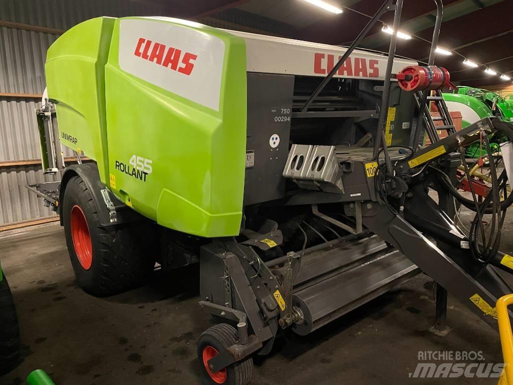 CLAAS 455 Uniwrap Rundbalspressar