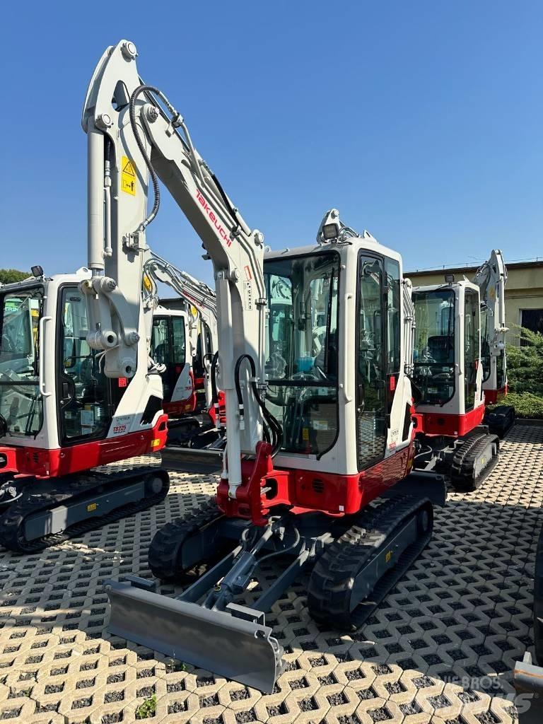 Takeuchi TB 225 V0 Minigrävare < 7t