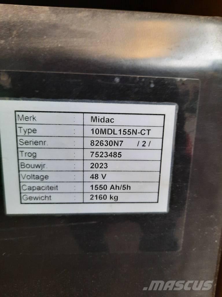 Montini MR6 Elmotviktstruckar