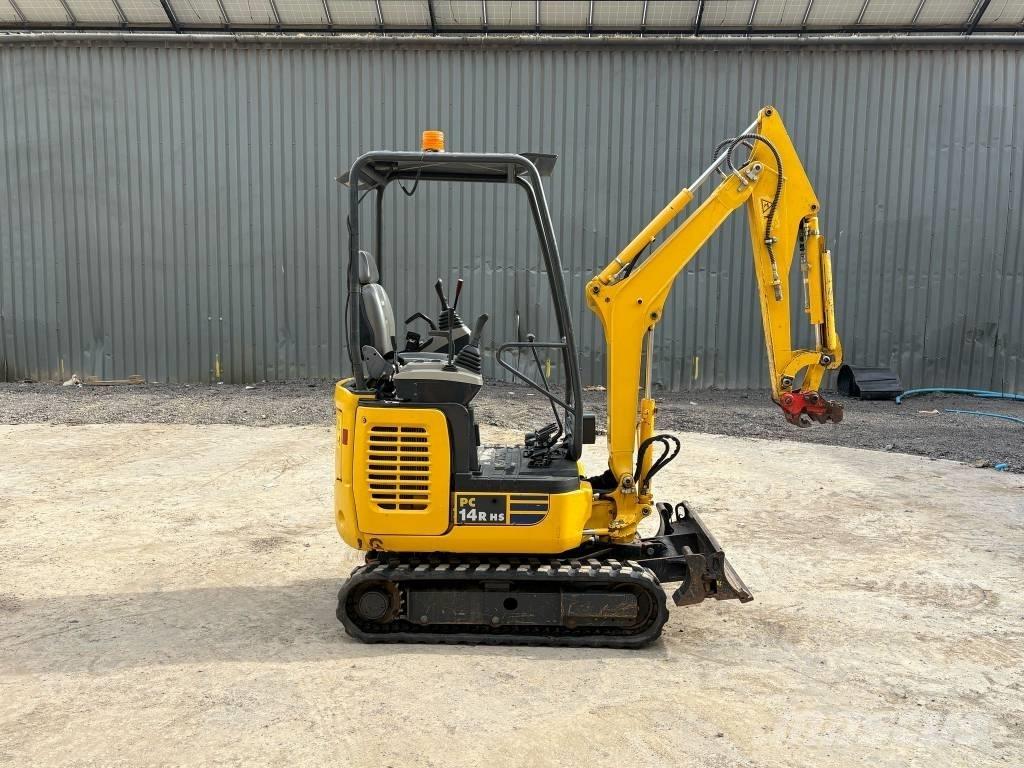 Komatsu PC 14 R-3HS Minigrävare < 7t