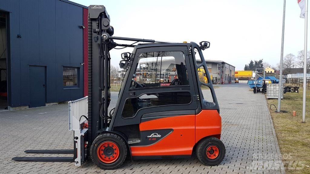 Linde E45H-01/550 Elmotviktstruckar