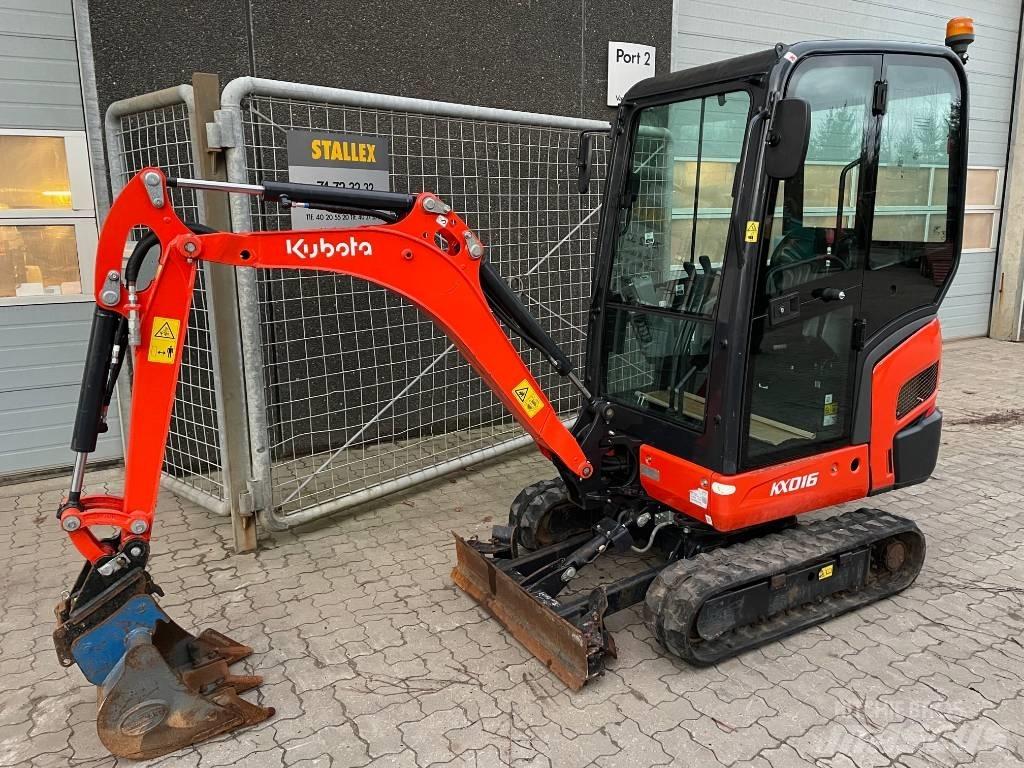 Kubota KX016-4 Minigrävare < 7t