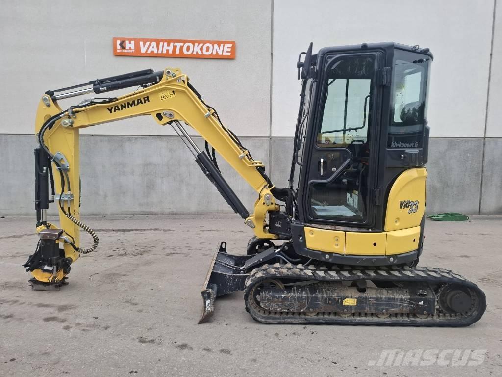 Yanmar Vio 33-6 Minigrävare < 7t