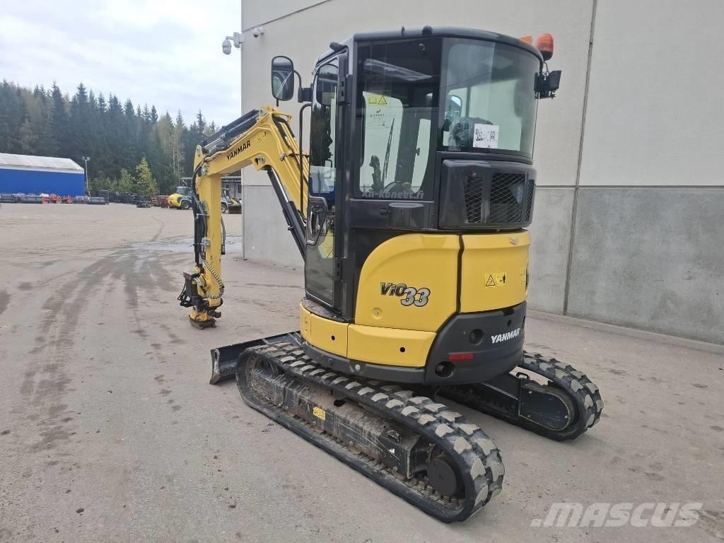 Yanmar Vio 33-6 Minigrävare < 7t