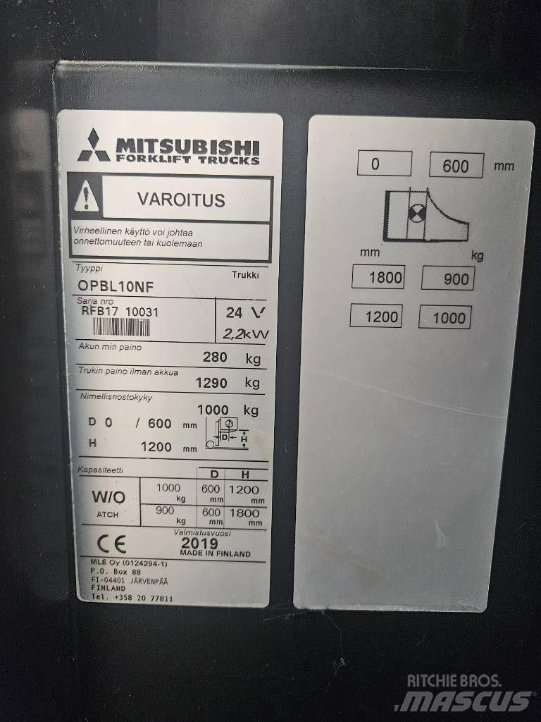Mitsubishi OPBL10NF Plocktruck, mediumlyftande