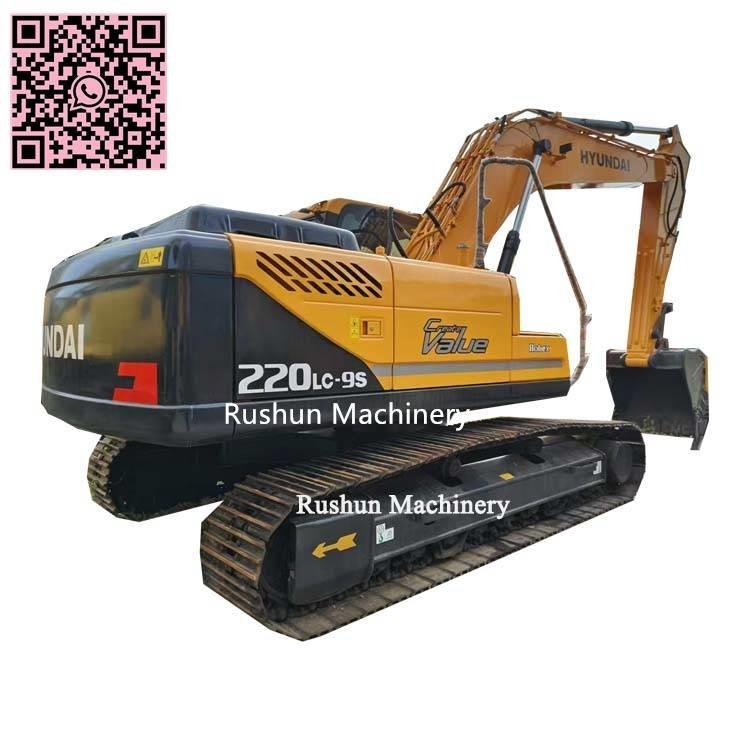 Hyundai R220 Bandgrävare
