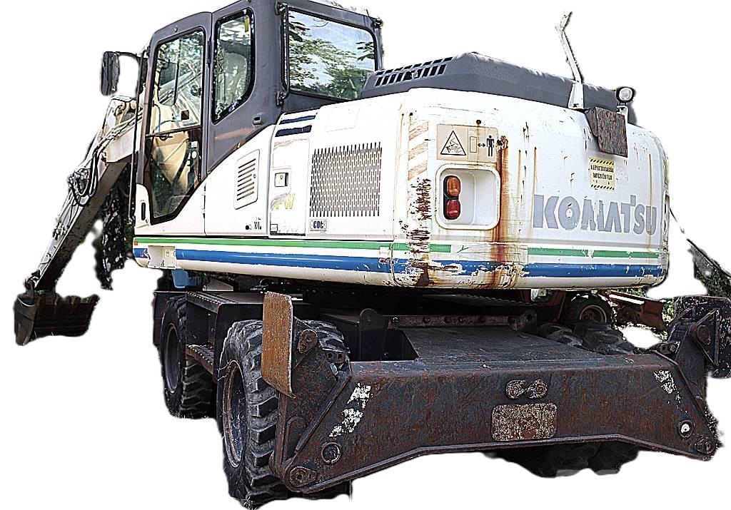 Komatsu PW 140-7 Grävlastare