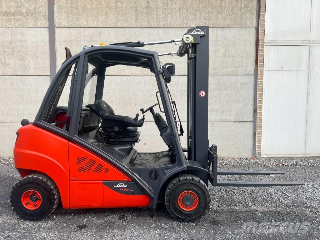 Linde H25T-02 EVO Gasolmotviktstruckar