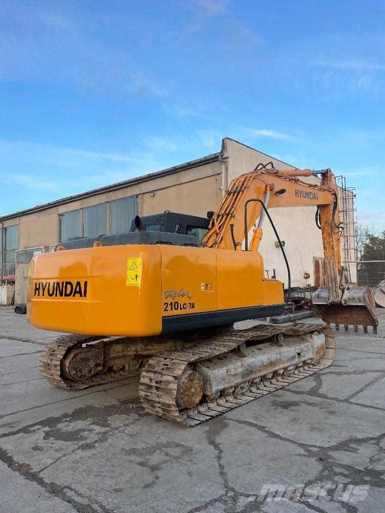Hyundai R 210 LC 7A Bandgrävare
