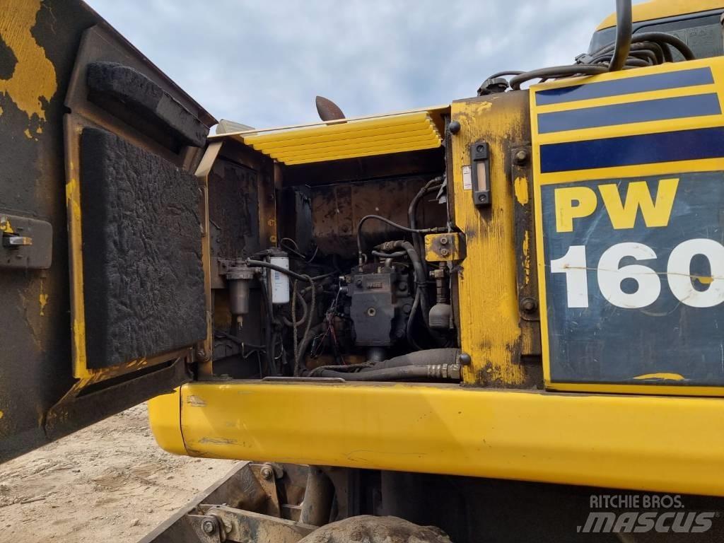 Komatsu PW 160-7 Hjulgrävare