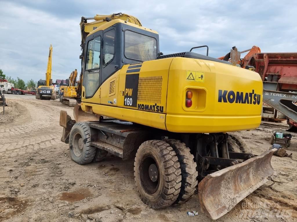 Komatsu PW 160-7 Hjulgrävare
