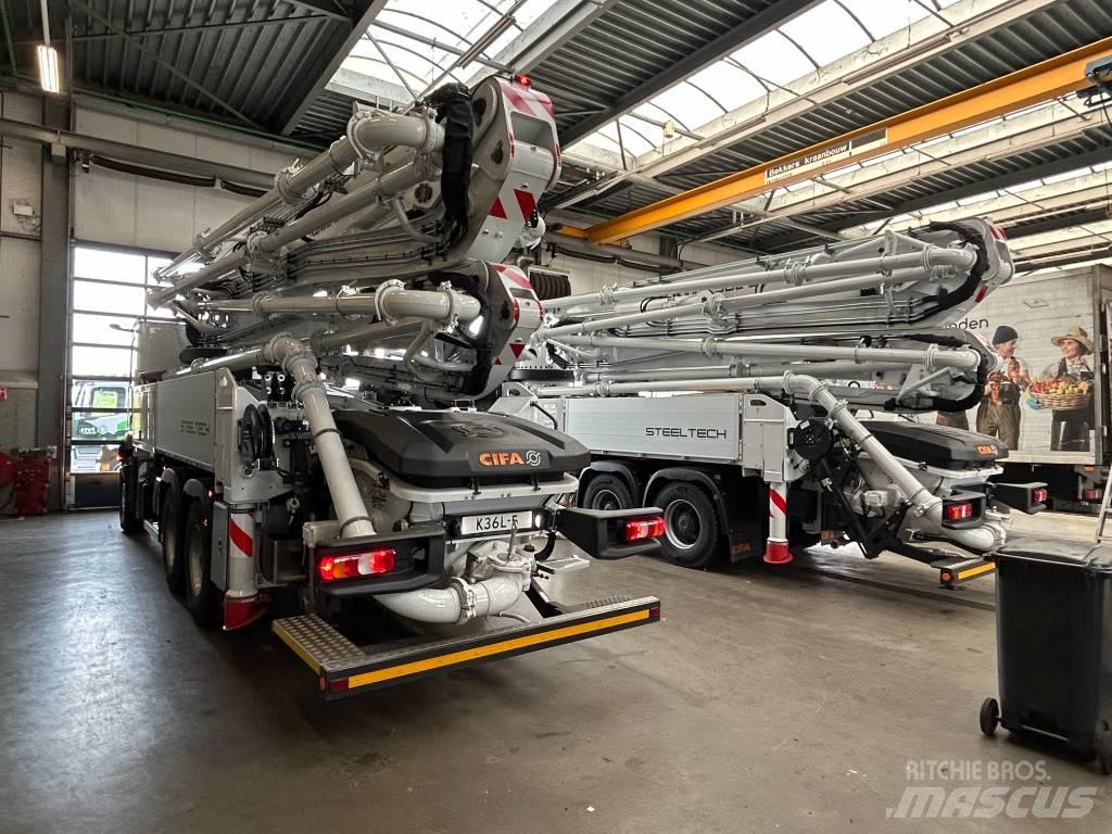 Cifa K36L-5 Lastbilar med betongpump