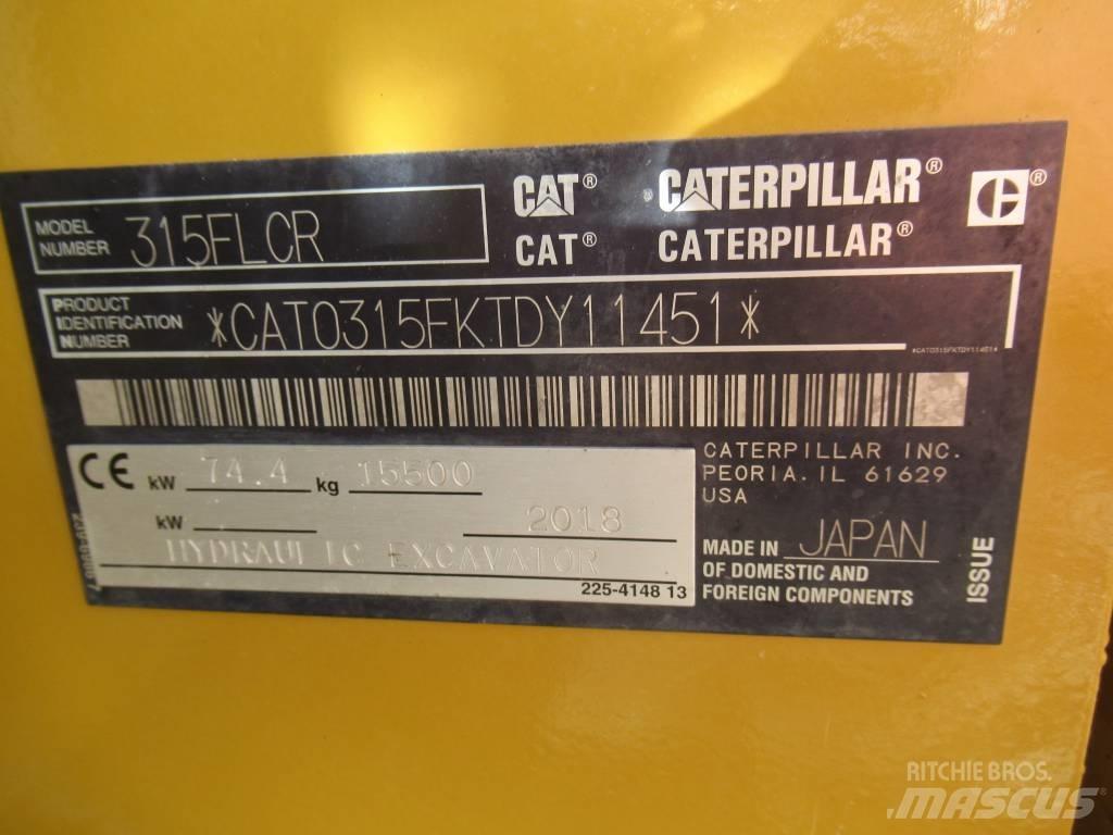 CAT 315F LCR Bandgrävare