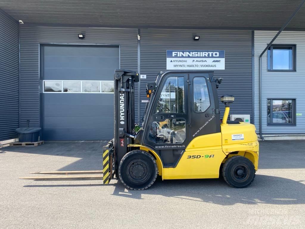 Hyundai 35D-9A Dieselmotviktstruckar