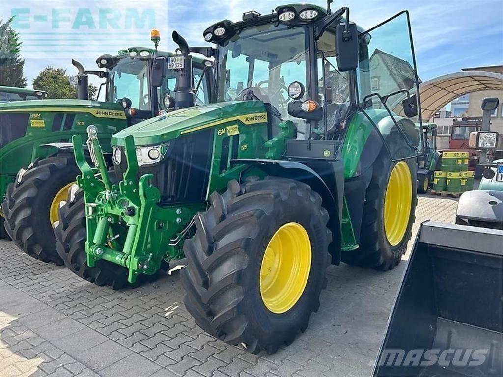 John Deere 6m 125 Traktorer
