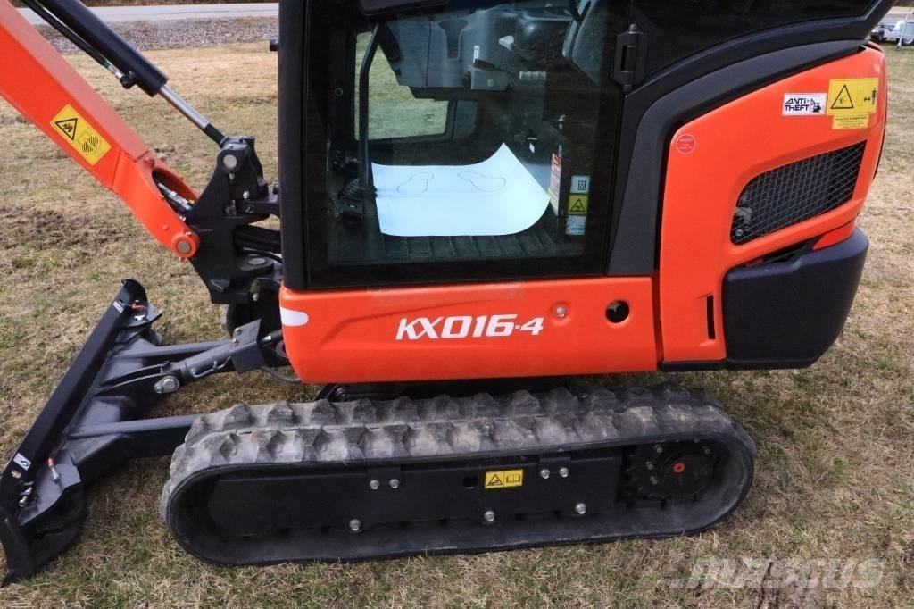 Kubota KX016-4 Minigrävare < 7t