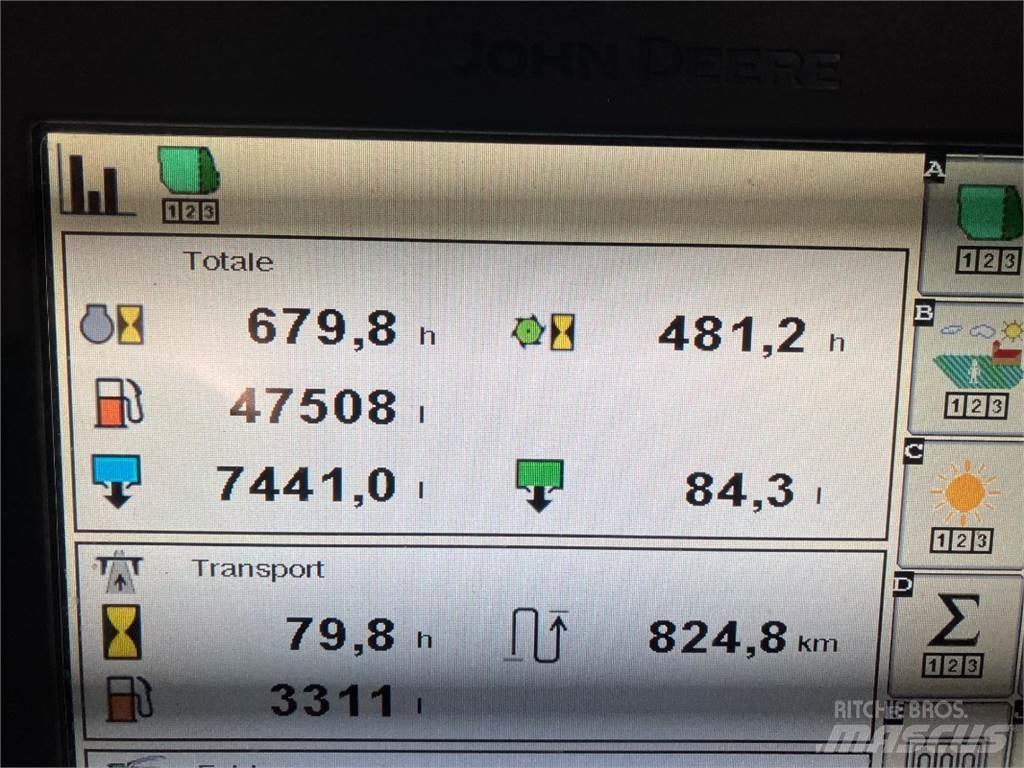 John Deere 9700i Fälthackar