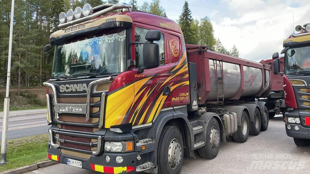 Scania R730 Lastväxlare med kabellift