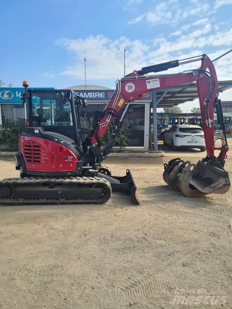 Yanmar Vio 57-6B Minigrävare < 7t