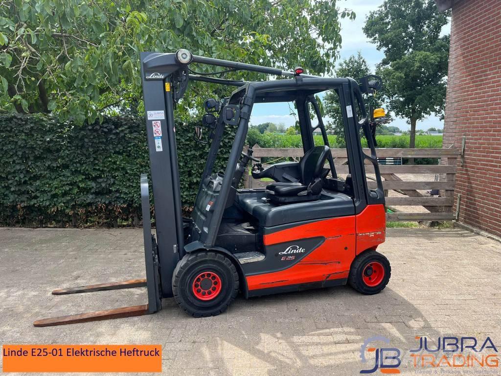 Linde E25-01 Elmotviktstruckar